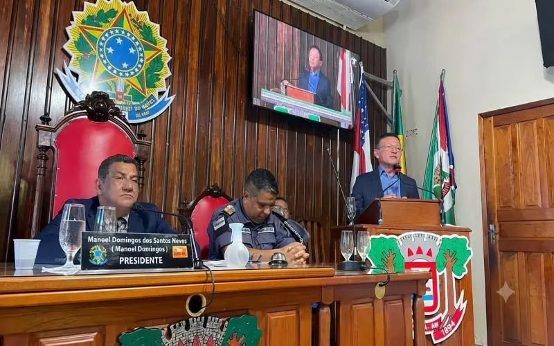 Dedei Lobo apresenta amplo balanço da gestão e anuncia novas obras e investimentos na reabertura dos trabalhos da Câmara de Humaitá