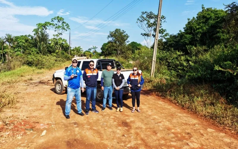 Prefeitura de Humaitá e Defesa Civil realizam Mapeamento da Vicinal Alto Crato