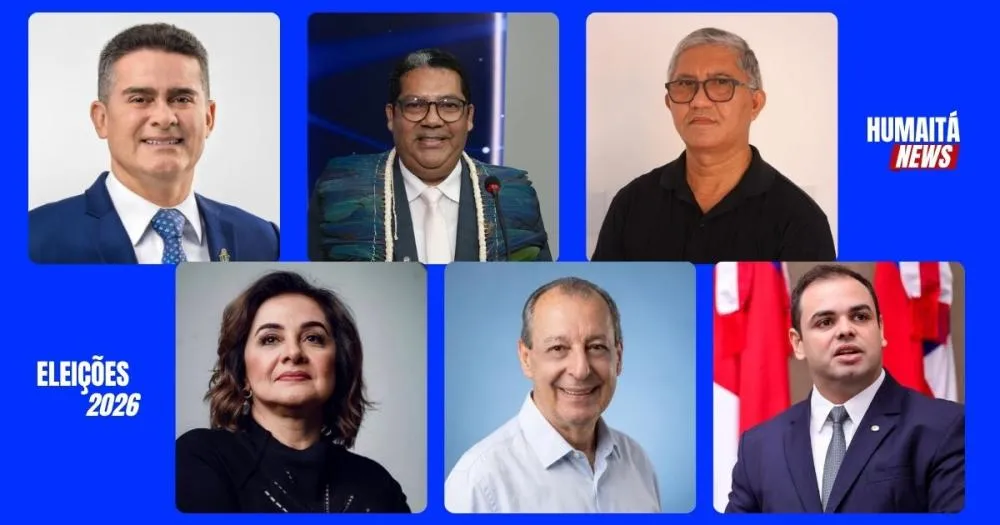 Eleições 2026: Veja quem são os candidatos ao Governo do Amazonas